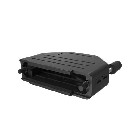 Fci Connector Accessory, 0.157In Min Cable Dia, 0.433In Max Cable Dia, Backshell, Nylon 86303639BLF